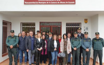 Primera reunión de la mesa de trabajo de la Comarca de Alhama para la seguridad ciudadana y la inmigración con la Subdelegada del Gobierno