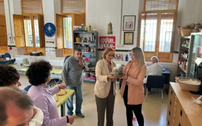 La Delegada de Inclusión Social visita el Centro de Día Ocupacional de la Mancomunidad de Municipios