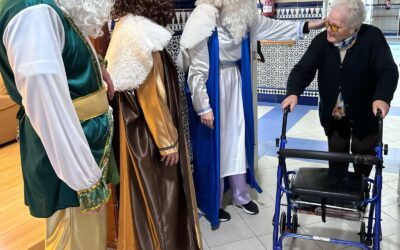 Los Reyes Magos llenaron de magia nuestra residencia